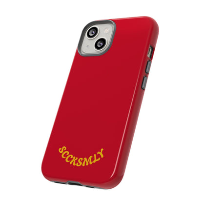 SOLID Calm Cherry Tough Case for Apple