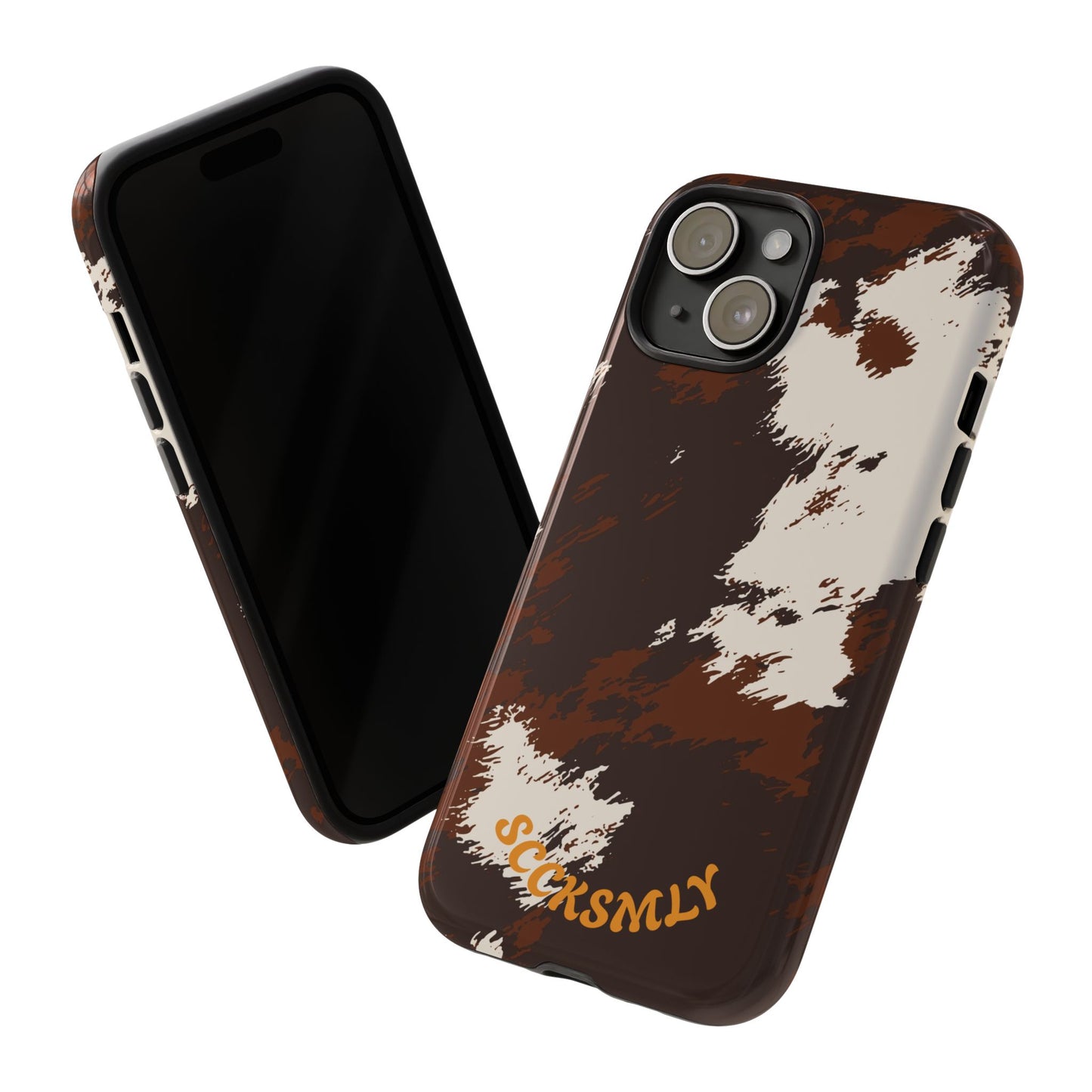 Sooo Cowboy Orange Tough Phone Case for Apple