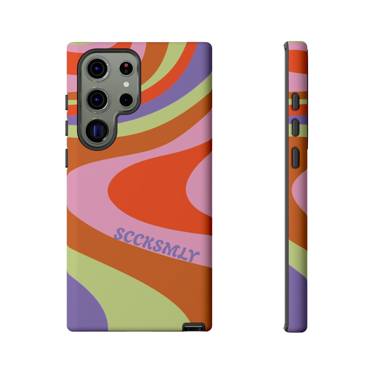 Curvy Swirl Phone Case for Samsung