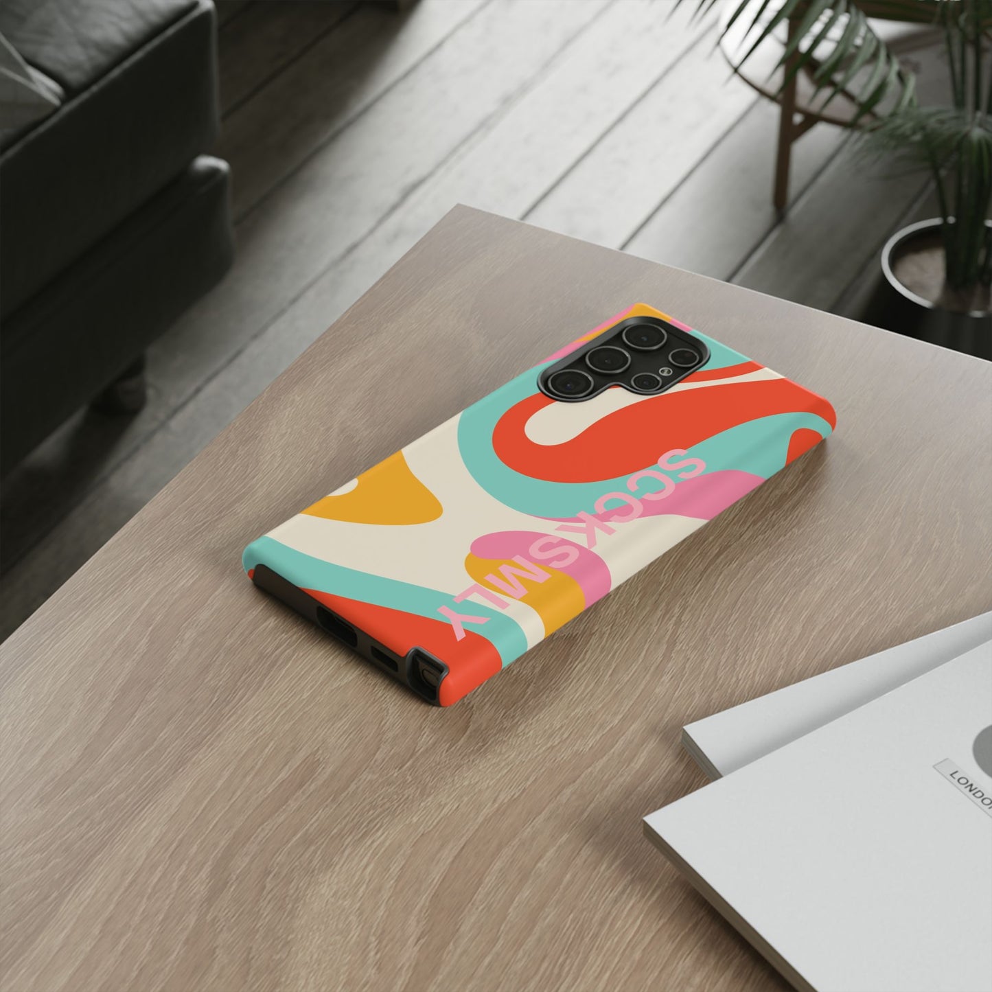 Psychodelic Acid Swirl Phone Case for Samsung