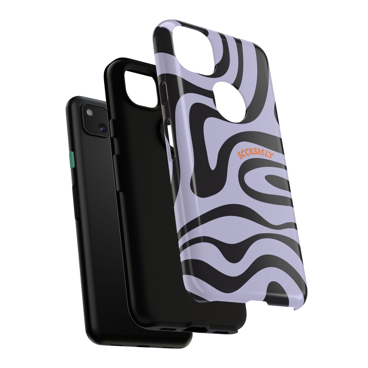 Purple Swirl Phone Case for Google Pixel