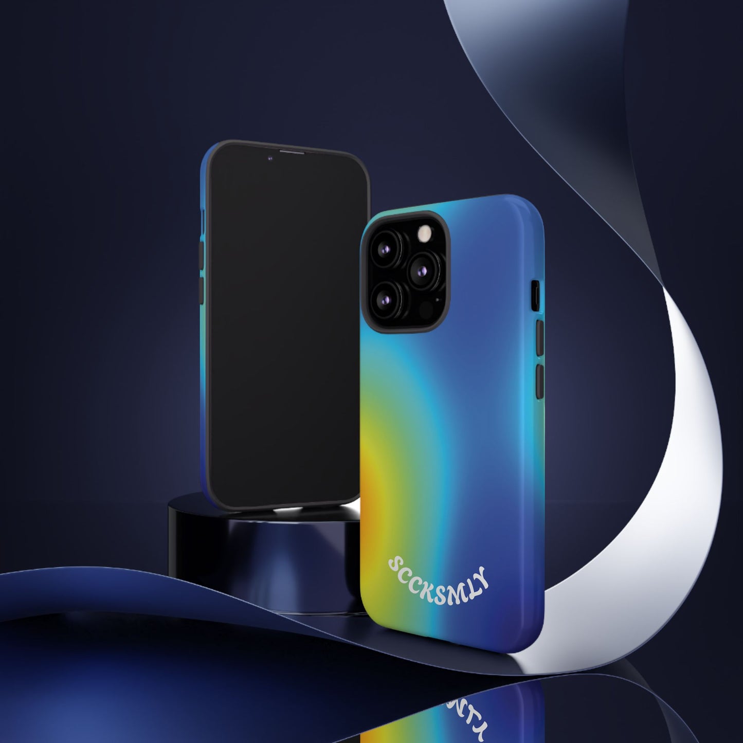 Gradient Heatwave Tough Phone Case for Apple