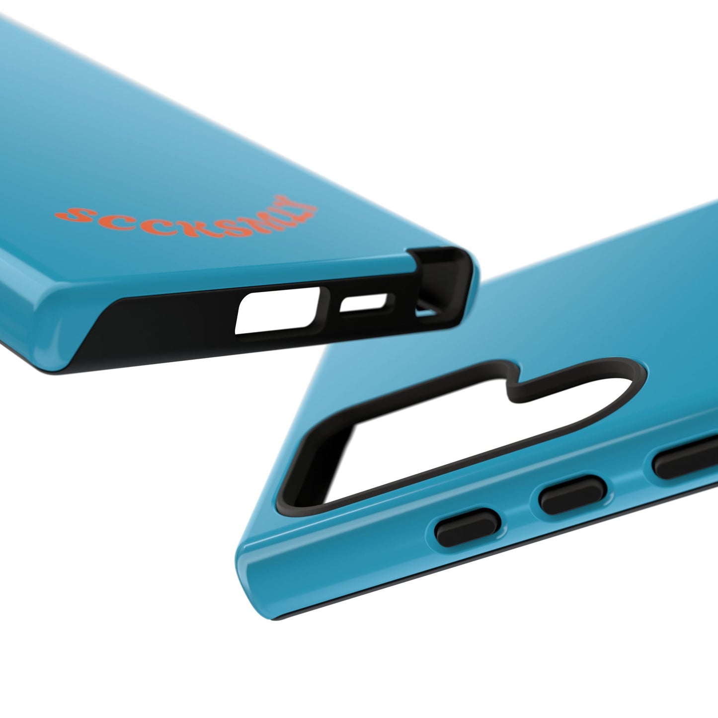 SOLID Blue Spook Tough Case for Samsung