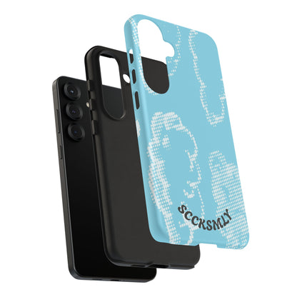 Comic Dot Sky Tough Phone Case for Samsung