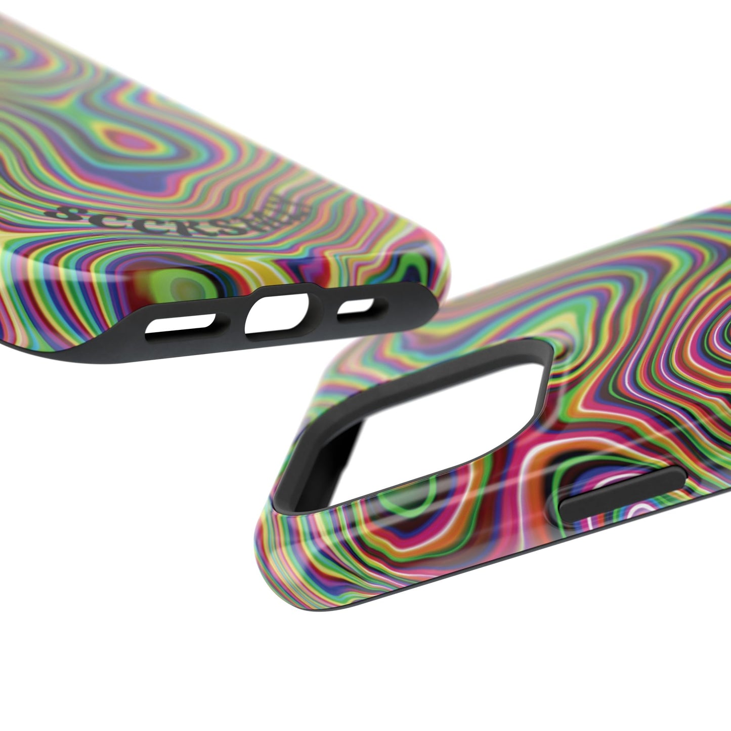 Acid Swirl Phone Case for Apple