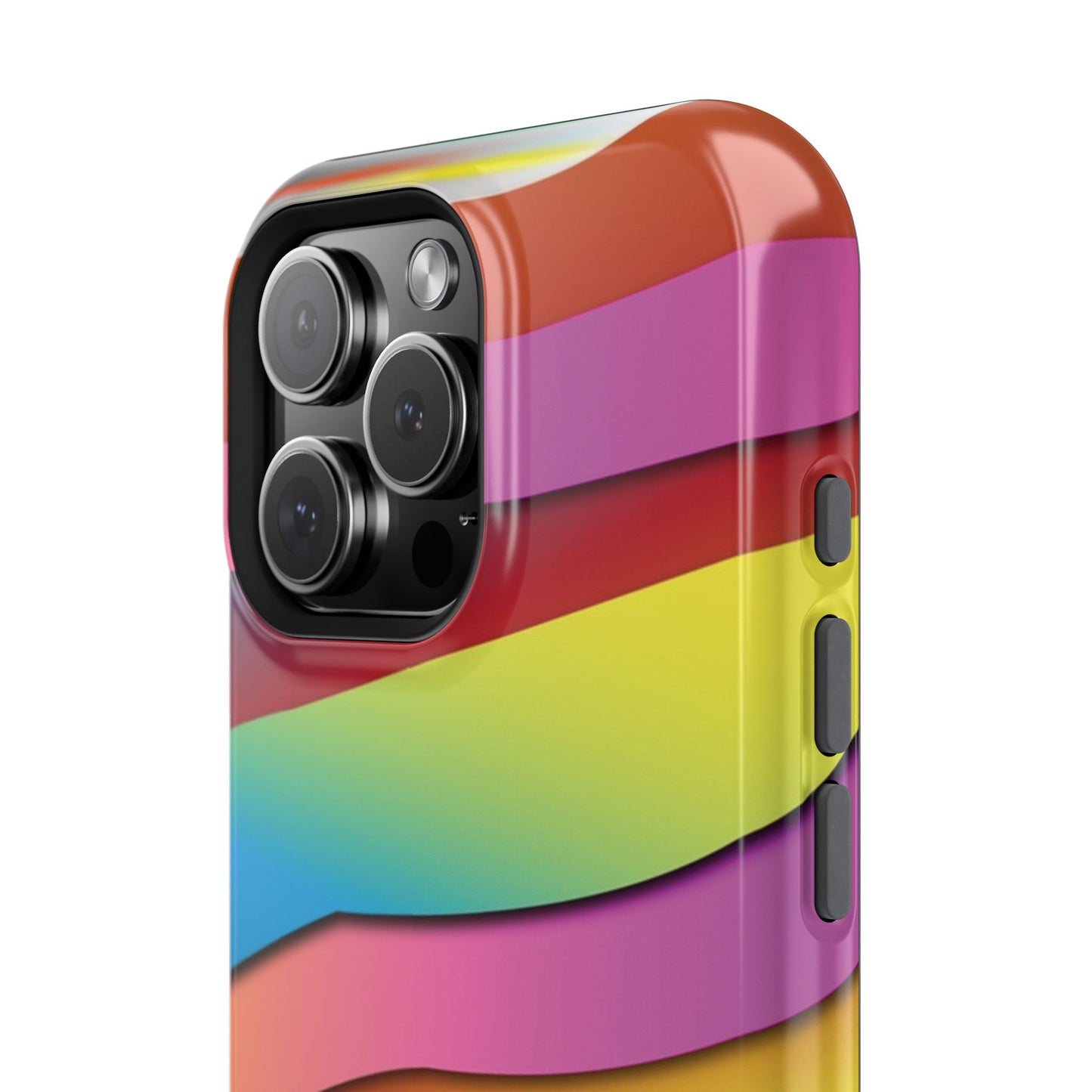 Modern Retro Rainbow Phone Case for "IOS or Apple"