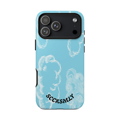 Comic Dot Sky Tough Phone Case for Apple