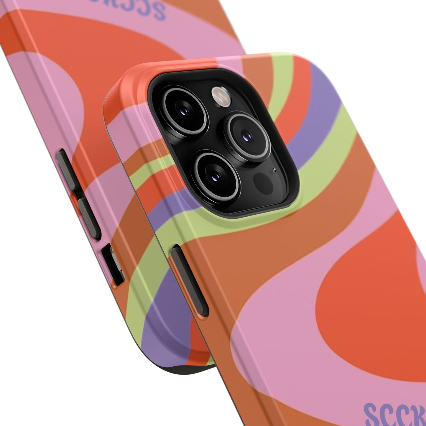 Curvy Swirl Phone Case for Apple