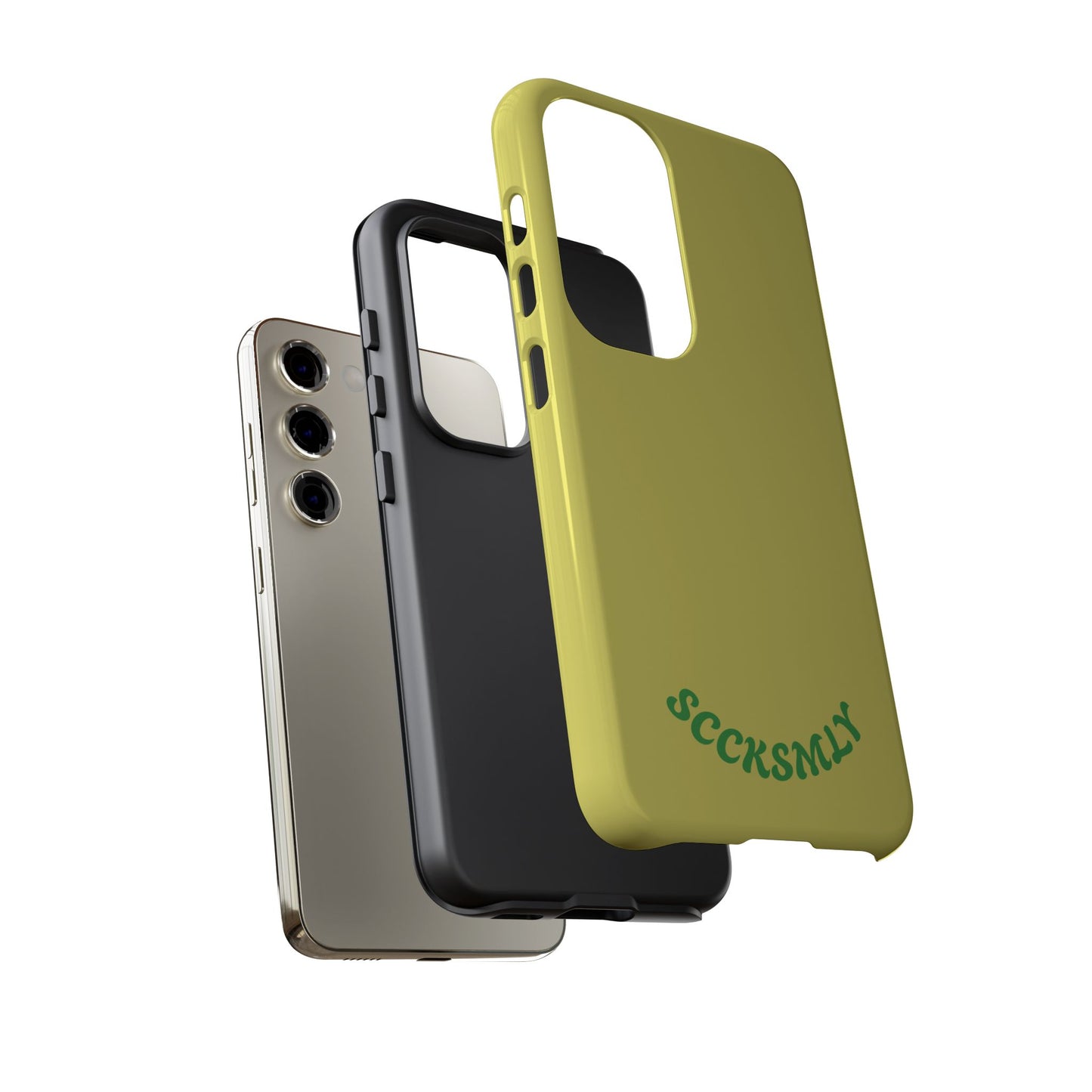 SOLID Lemon Pop Tough Case for Samsung