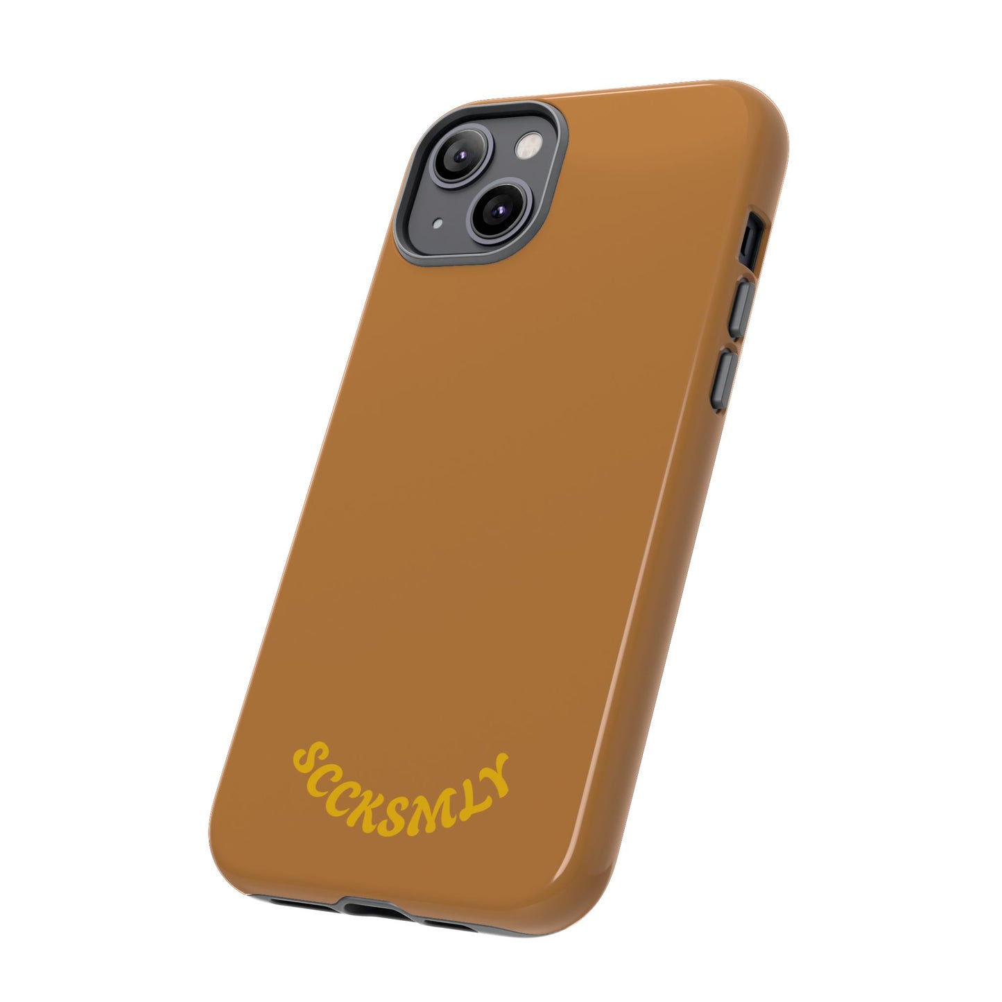 SOLID Spiced Caramel Tough Case for Apple