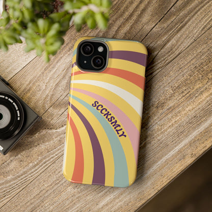 Vintage Groove Phone Case for Apple