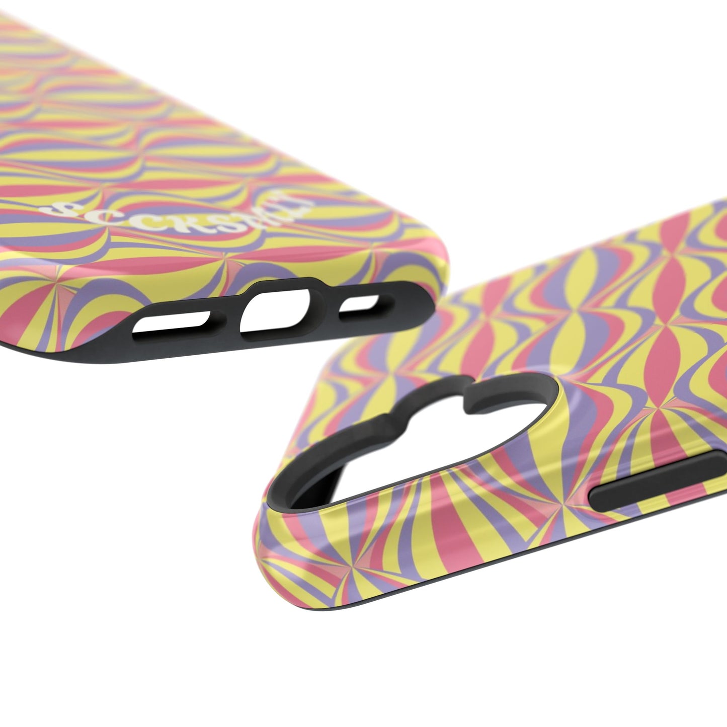 Electric Orbit Tough Phone Case for Apple