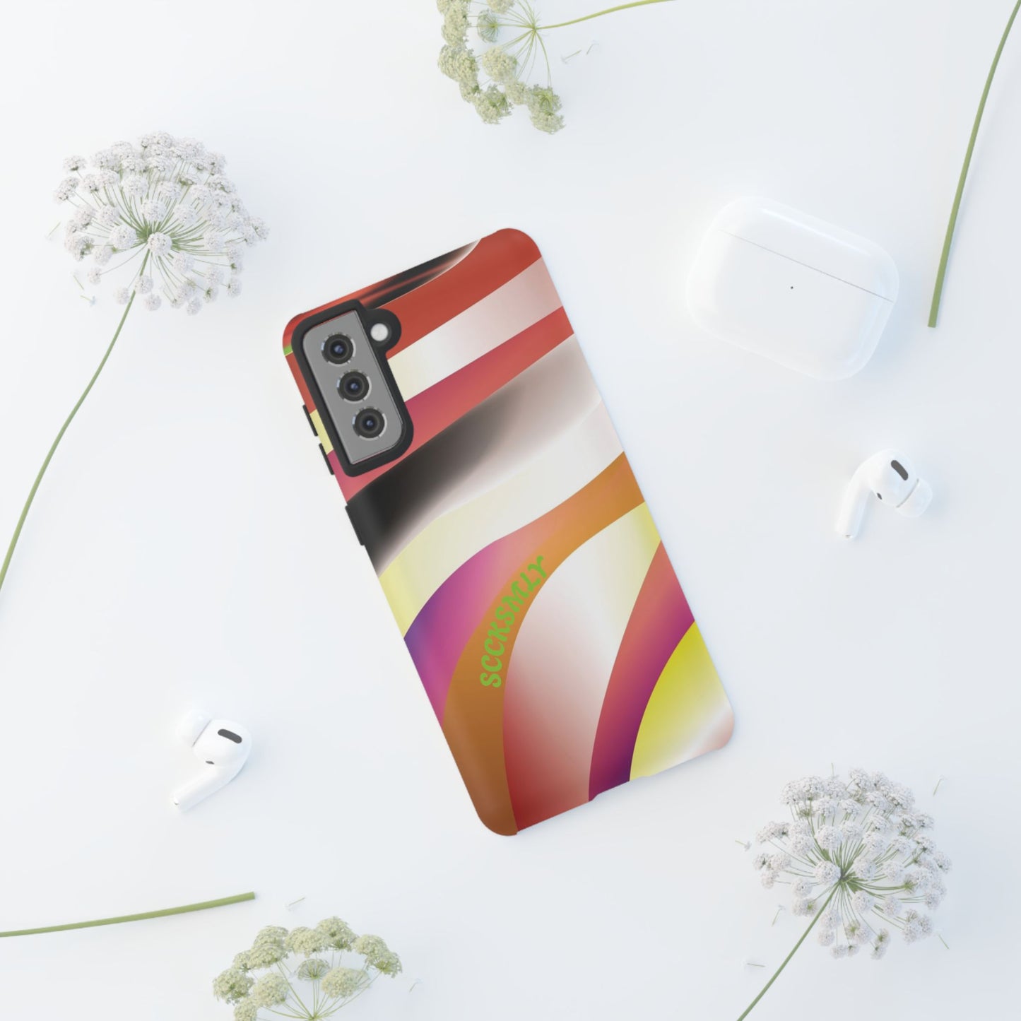 Neutral Waves Phone Case for Samsung