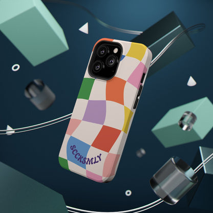Checker Flicker Phone Case Apple