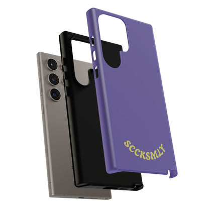 SOLID Dreamy Dusk Purple Tough Case for Samsung