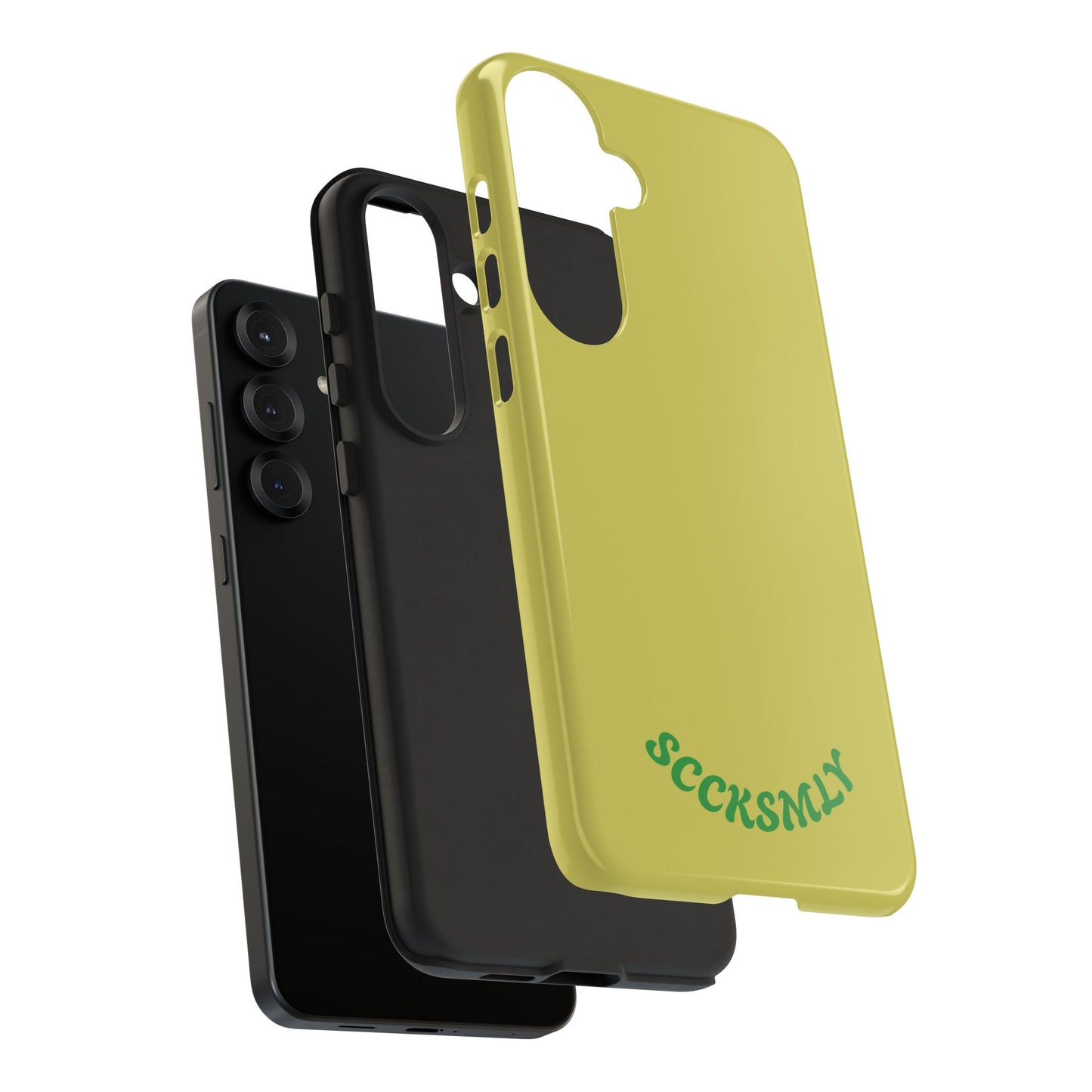 SOLID Lemon Pop Tough Case for Samsung