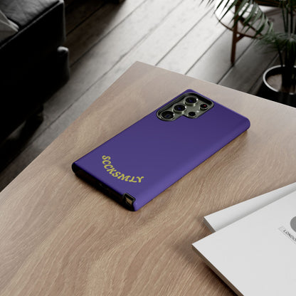 SOLID Dreamy Dusk Purple Tough Case for Samsung