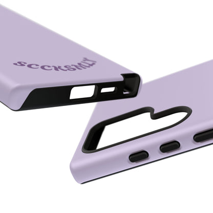 SOLID Morning Lilac Tough Case for Samsung