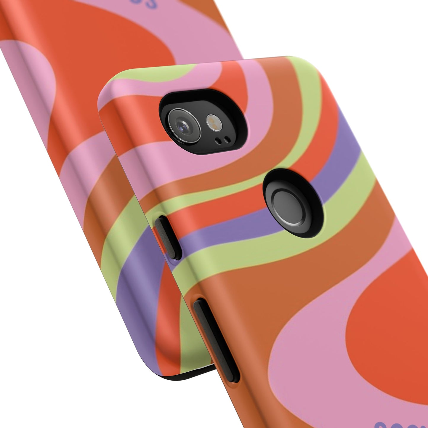 Curvy Swirl Phone Case for Google Pixel