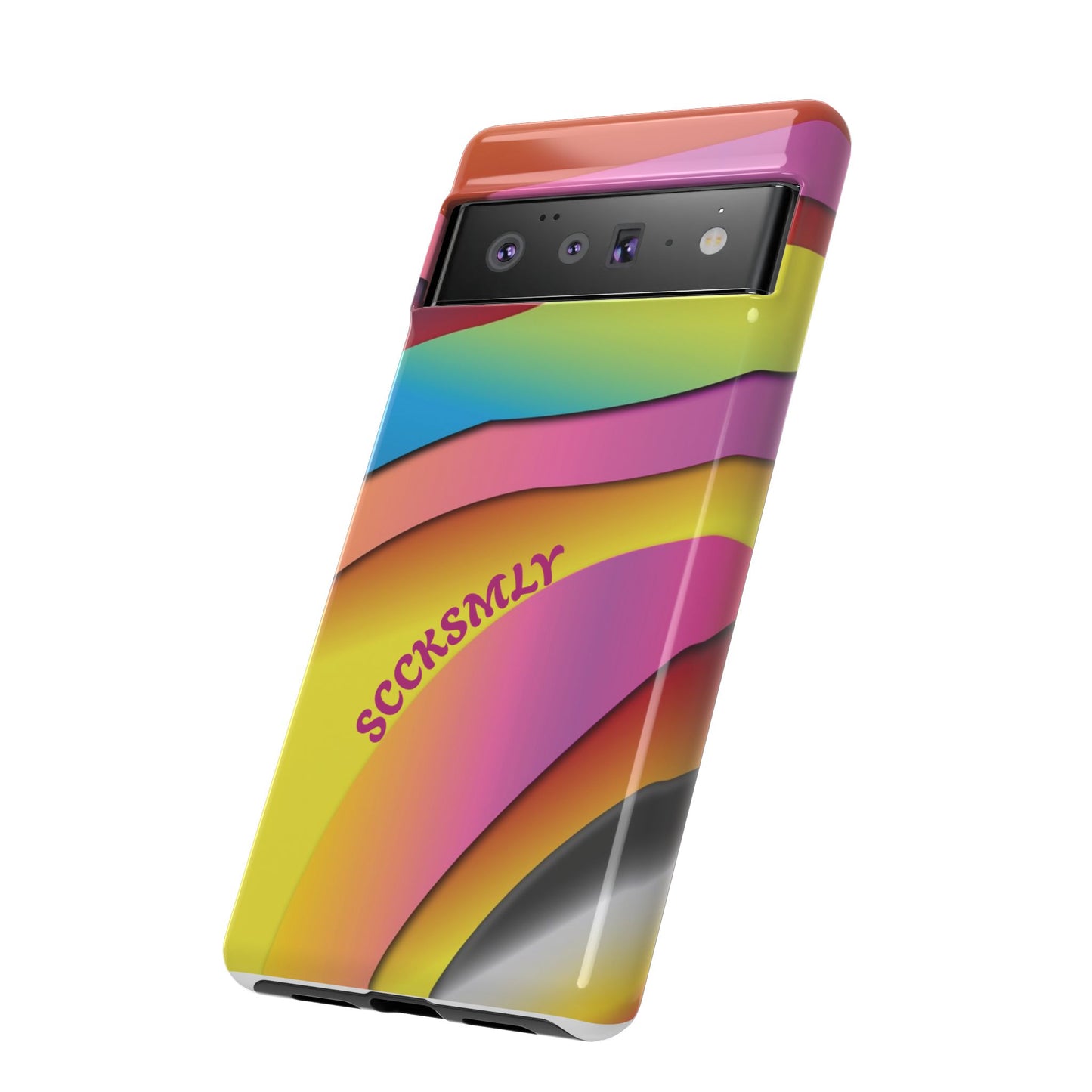 Modern Retro Rainbow Phone Case for Google Pixel