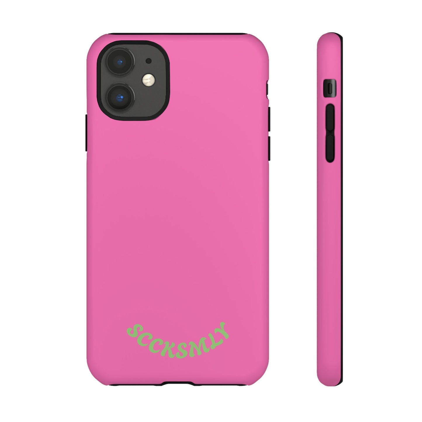 SOLID Sweet Static Pink Tough Case for Apple