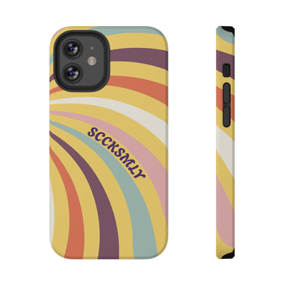 Vintage Groove Phone Case for Apple