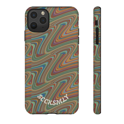 Earthly Waves Tough Phone Case for Apple
