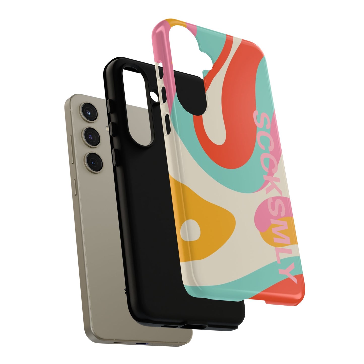 Psychodelic Acid Swirl Phone Case for Samsung