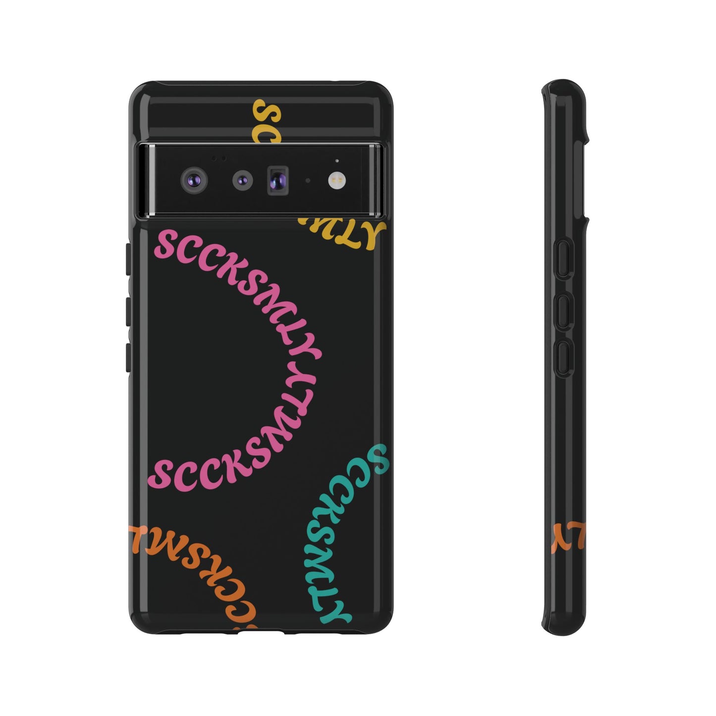 Y2K Wavy Script Tough Case for Google Pixel