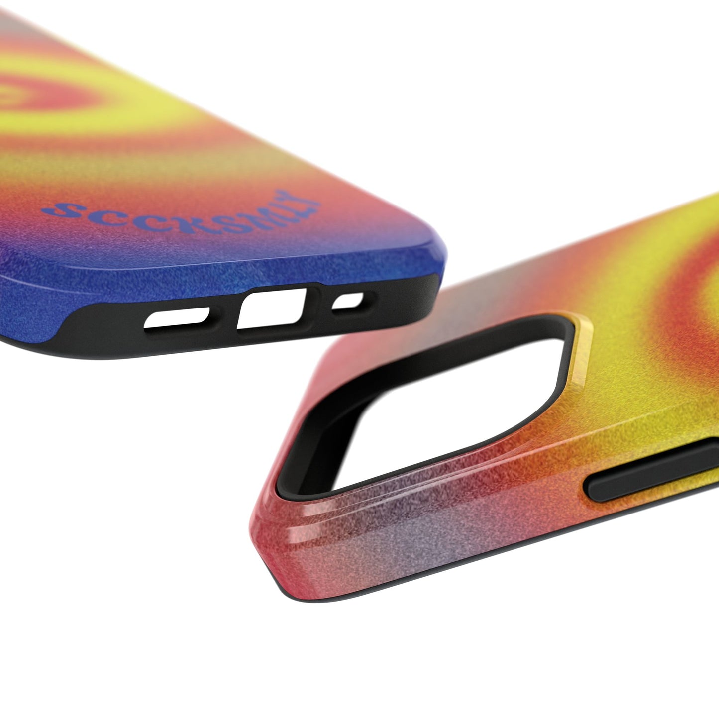 Toxic Spiral Tough Phone Case for Apple