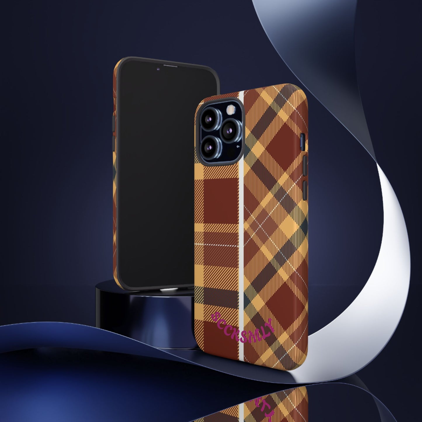 Autumn Plaid Phone Case for Apple