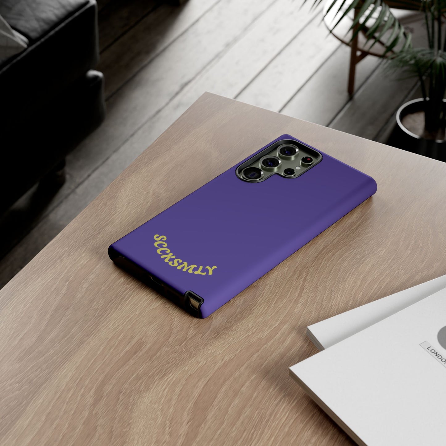 SOLID Dreamy Dusk Purple Tough Case for Samsung