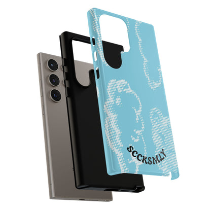 Comic Dot Sky Tough Phone Case for Samsung