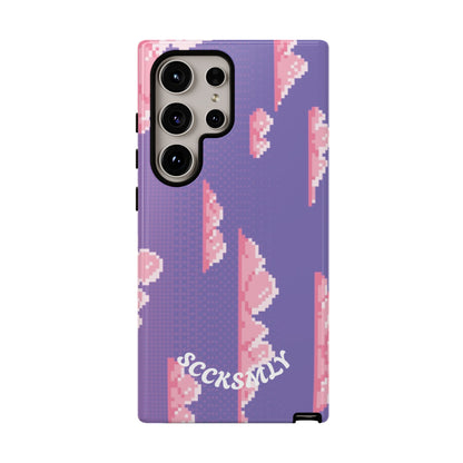 Purple Cotton Candy Sky Tough Phone Case for Samsung