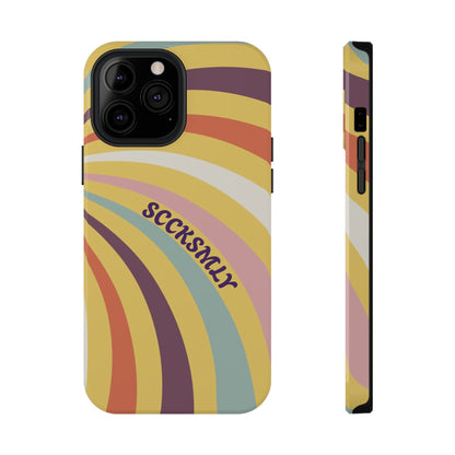 Vintage Groove Phone Case for Apple
