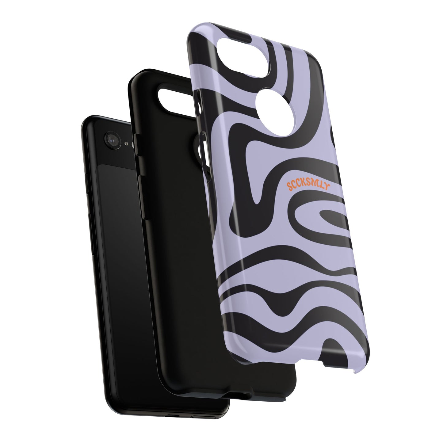 Purple Swirl Phone Case for Google Pixel