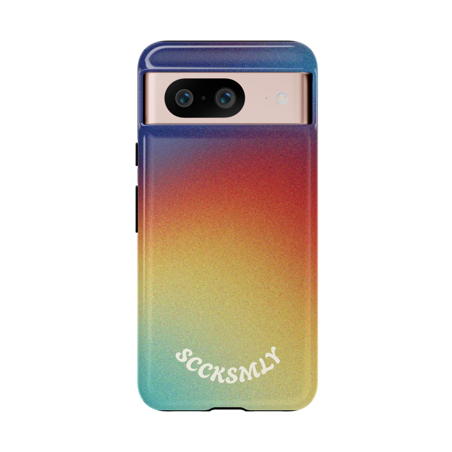 Faded Sunset Aura Tough Phone Case for Google Pixel