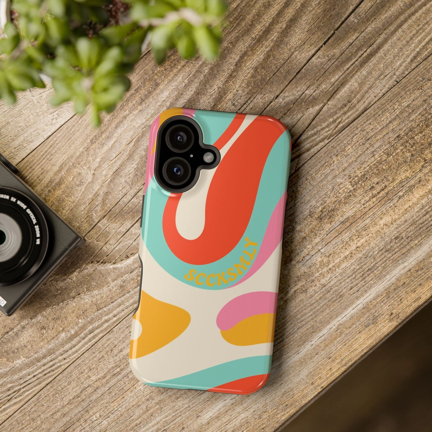 Psychodelic Acid Swirl Phone Case for Apple
