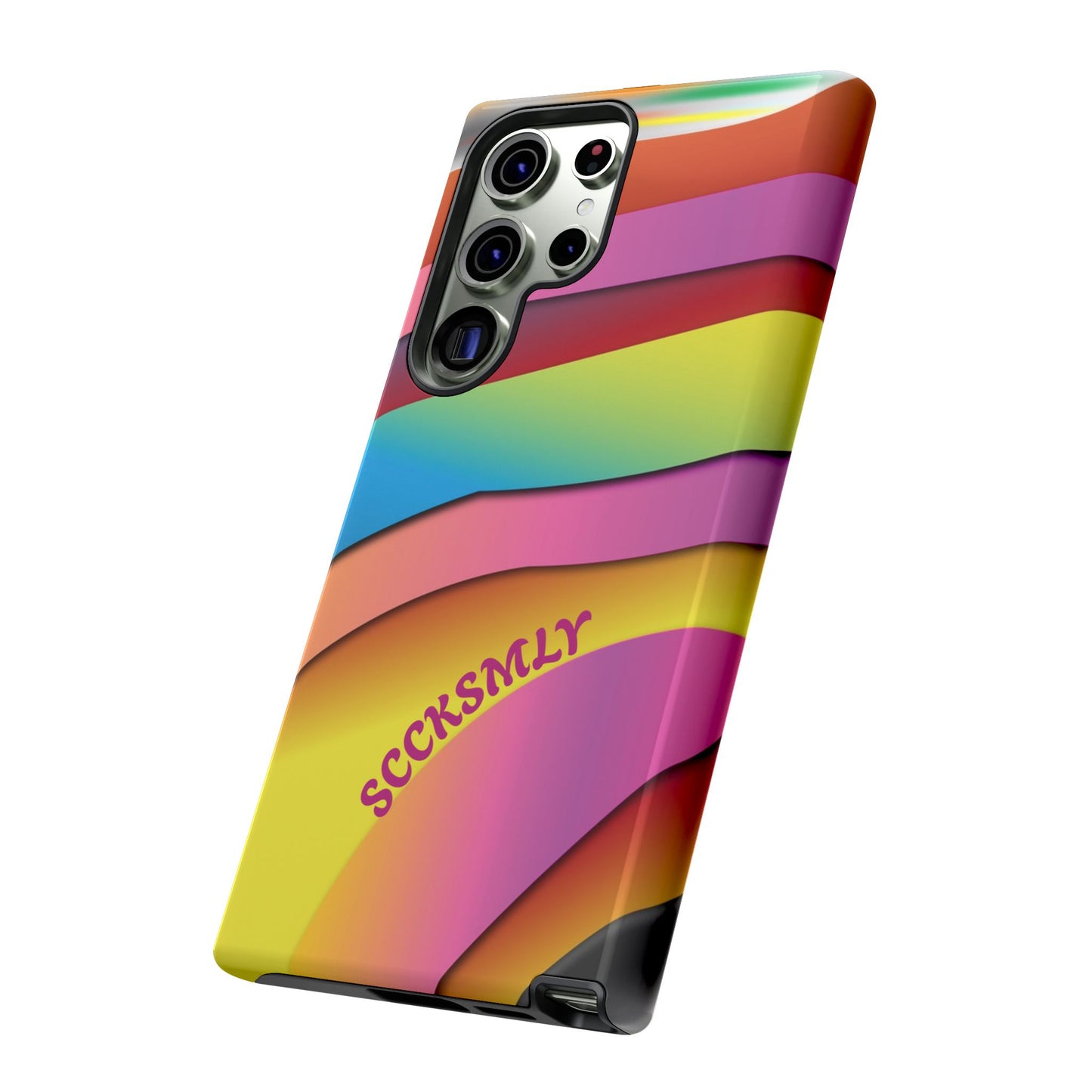 Modern Retro Rainbow Phone Case for Samsung