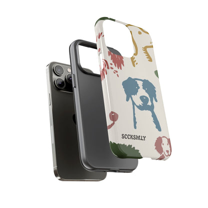 Paws & Portraits Tough Phone Case for Apple