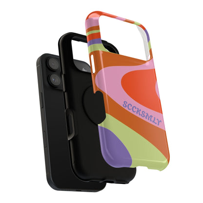 Curvy Swirl Phone Case for Apple