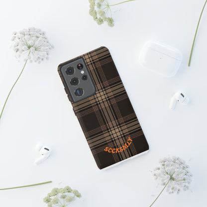 Brown Bread Plaid Tough Phone Case Samsung