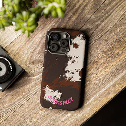Sooo Cowboy Orange Tough Phone Case for Apple