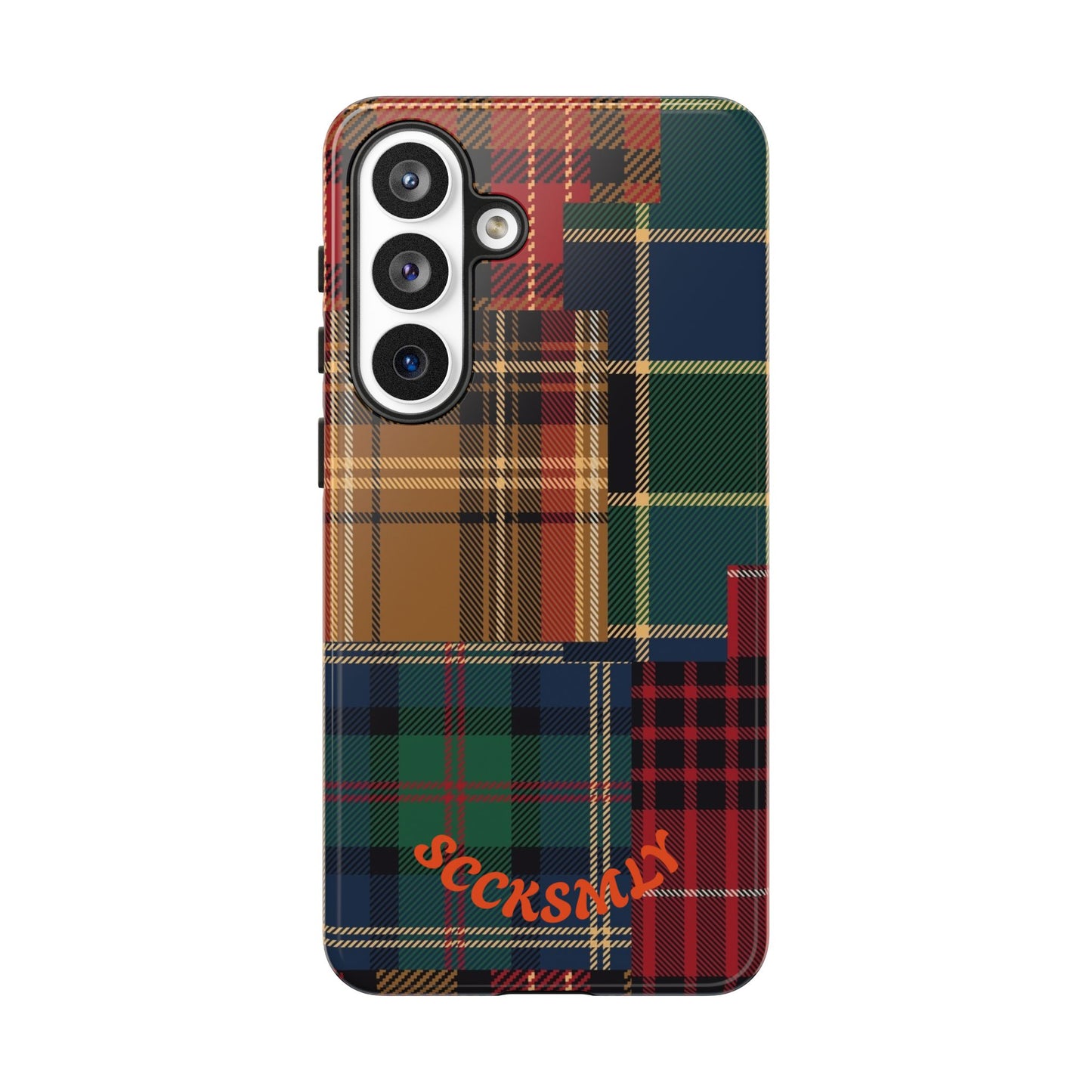 Heritage Hues Patchwork Tough Phone Case for Samsung