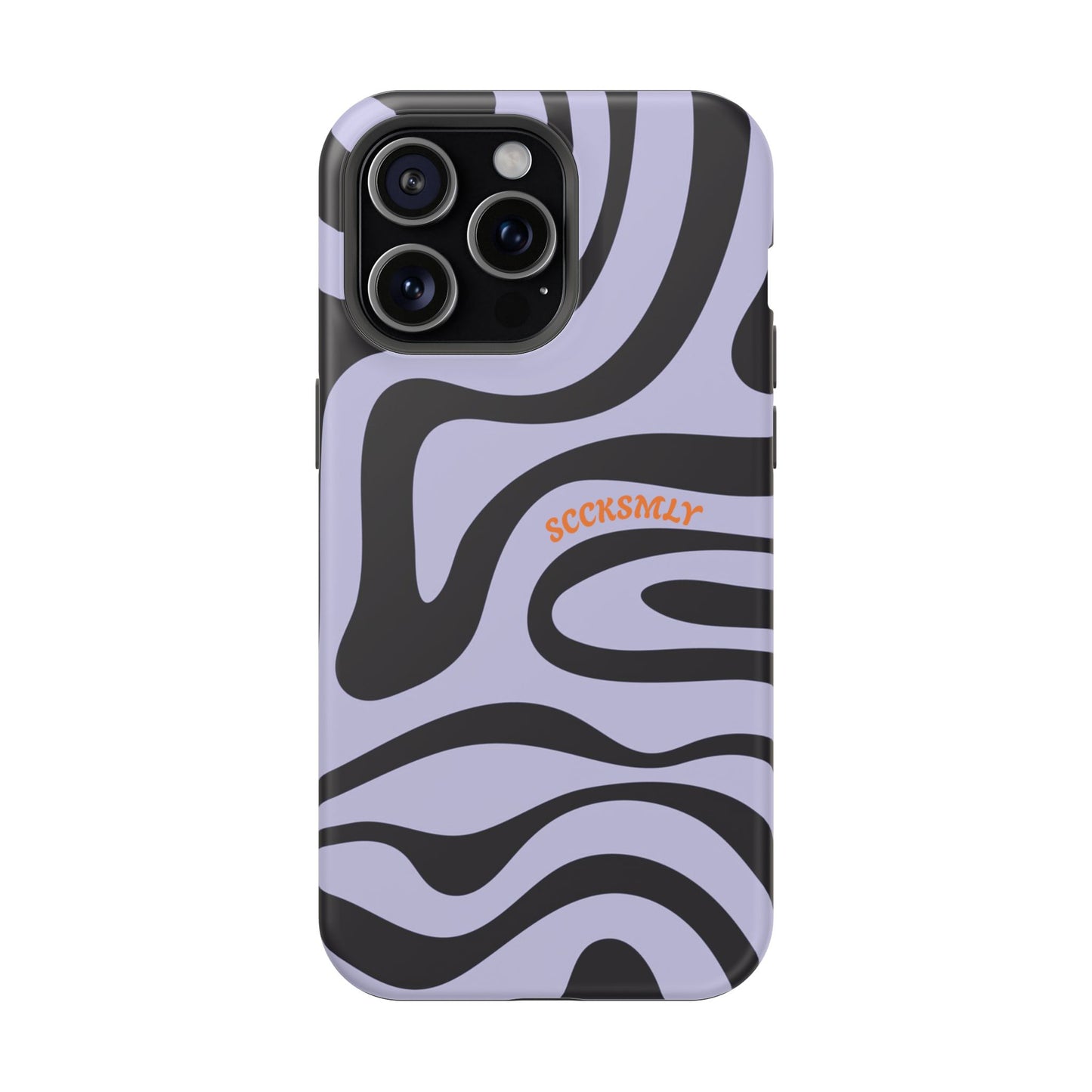 Purple Swirl Phone Case for "IOS or Apple"