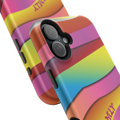 Modern Retro Rainbow Phone Case for Apple