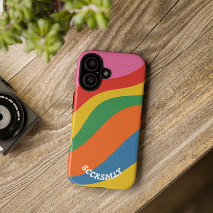 Candy Ribbon Tough Phone Case for Apple