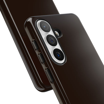 SOLID Espresso Mint Tough Phone Case for Samsung