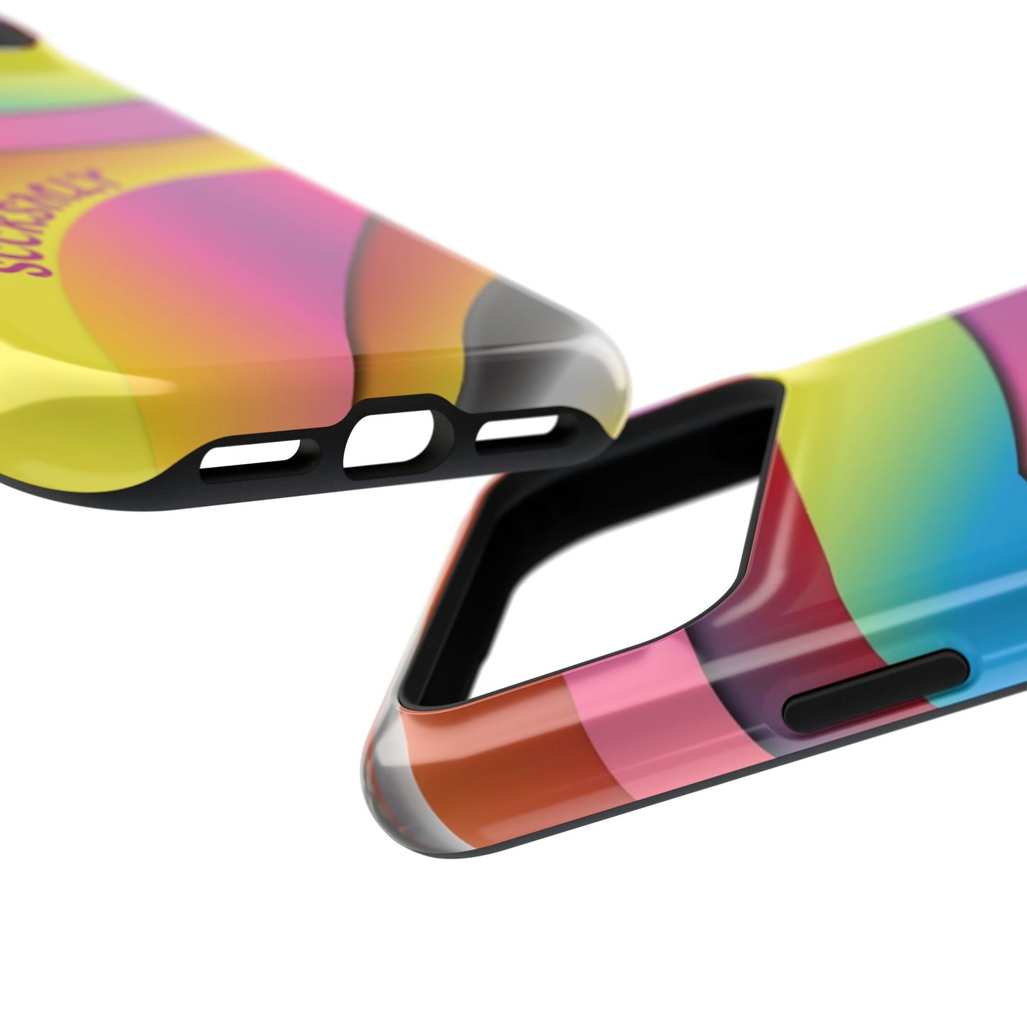 Modern Retro Rainbow Phone Case for Apple
