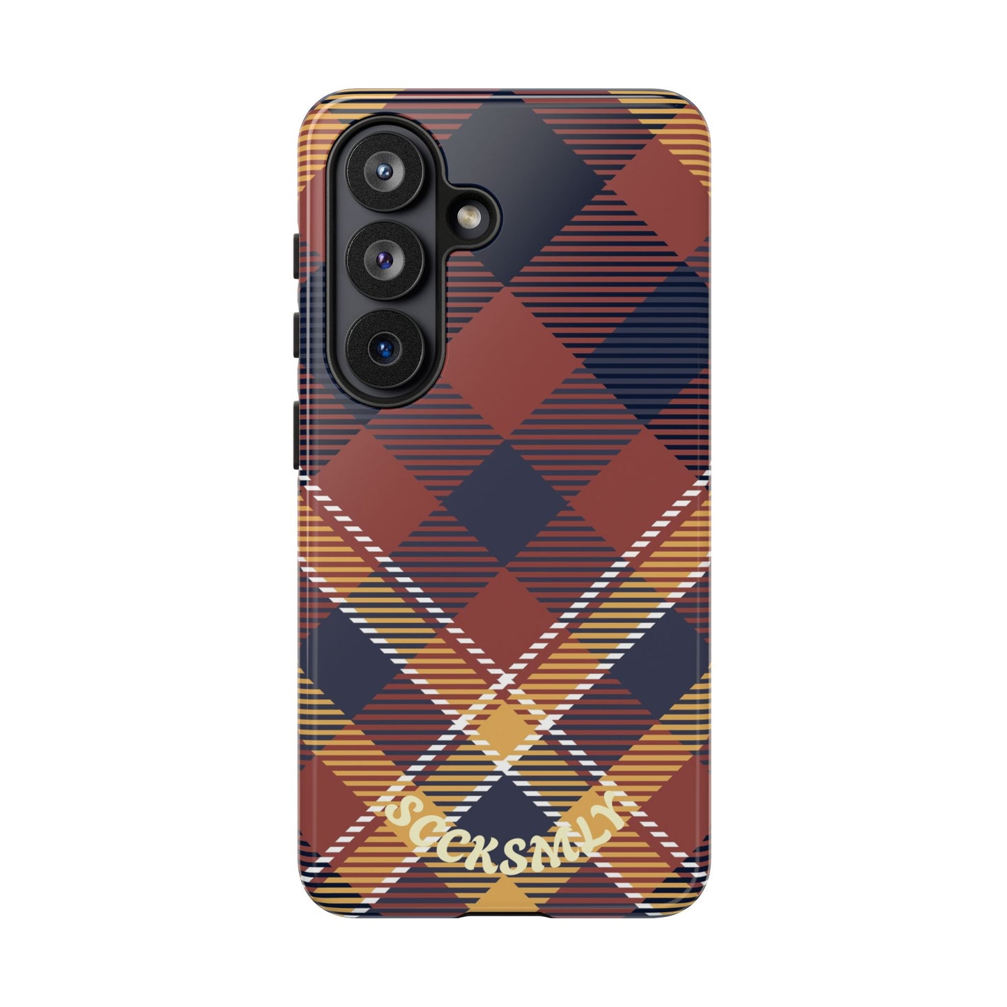 Harvest Tartan Phone Case for Samsung